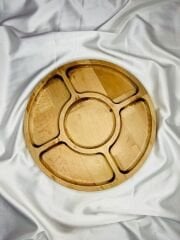 Peak Design  5'li Ahşap Çerezlik Sunum
